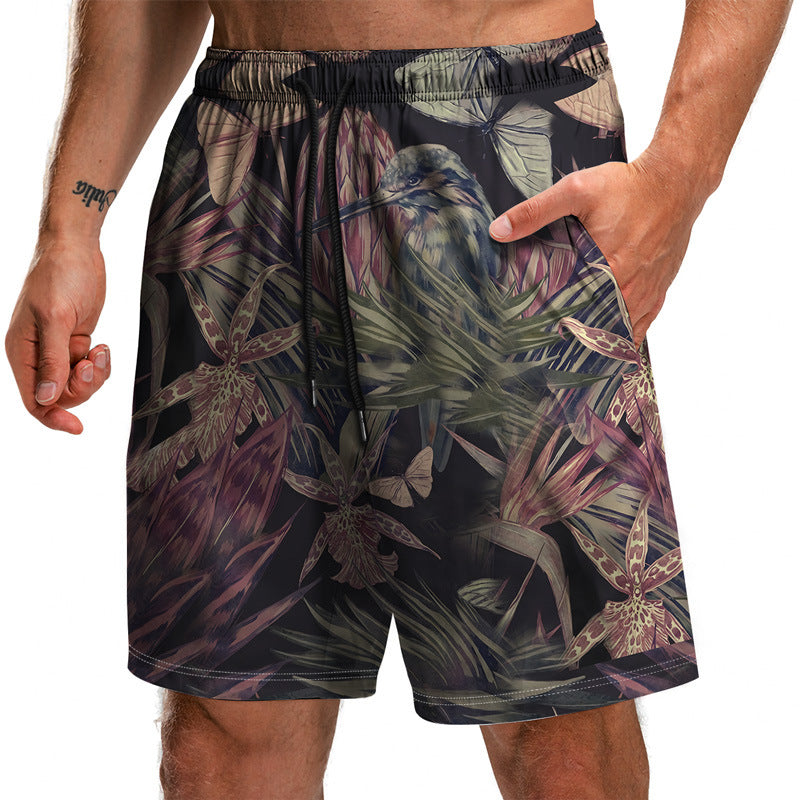 Loose Beach Pants Fashion Casual Shorts Men