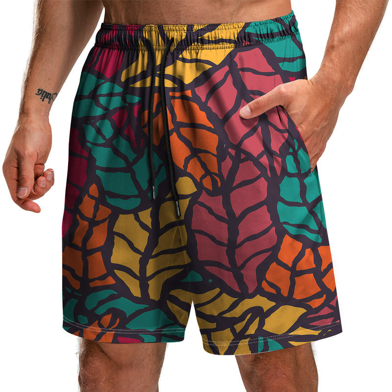 Loose Beach Pants Fashion Casual Shorts Men