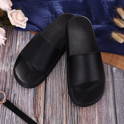 Men and women fashion couple sandals and slippers