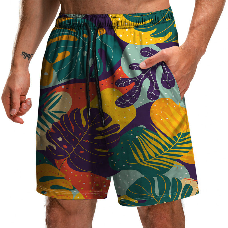 Loose Beach Pants Fashion Casual Shorts Men