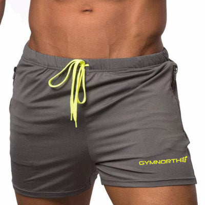 Mens Quick-drying Fitness Swimming Trunks Swimwear Sports Gym Run Shorts Casual Summer Beach Board Shorts