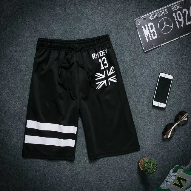 Fitness Men And Women Fake Two-Piece Leggings Sports