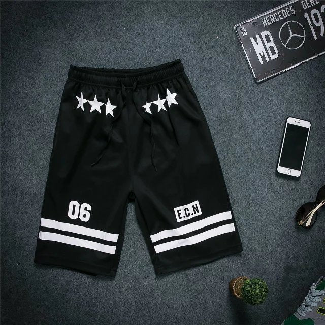 Fitness Men And Women Fake Two-Piece Leggings Sports