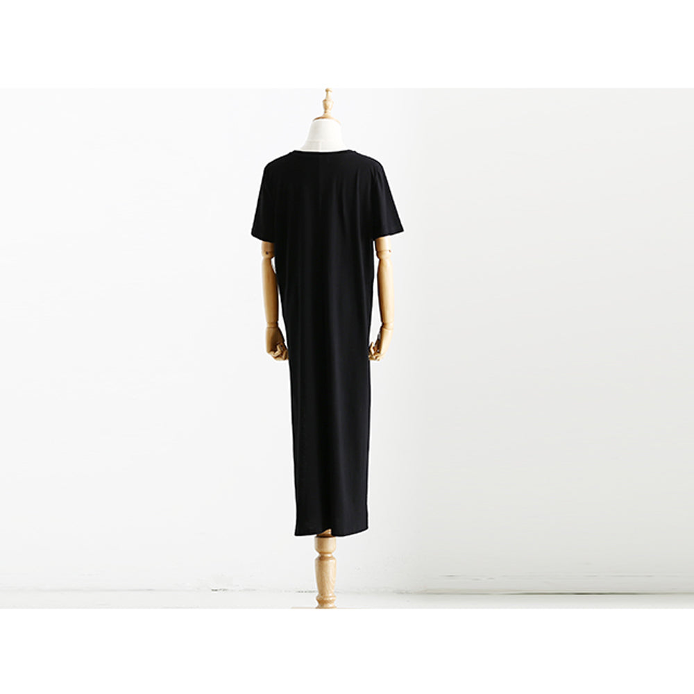 Casual Black Long Dresses