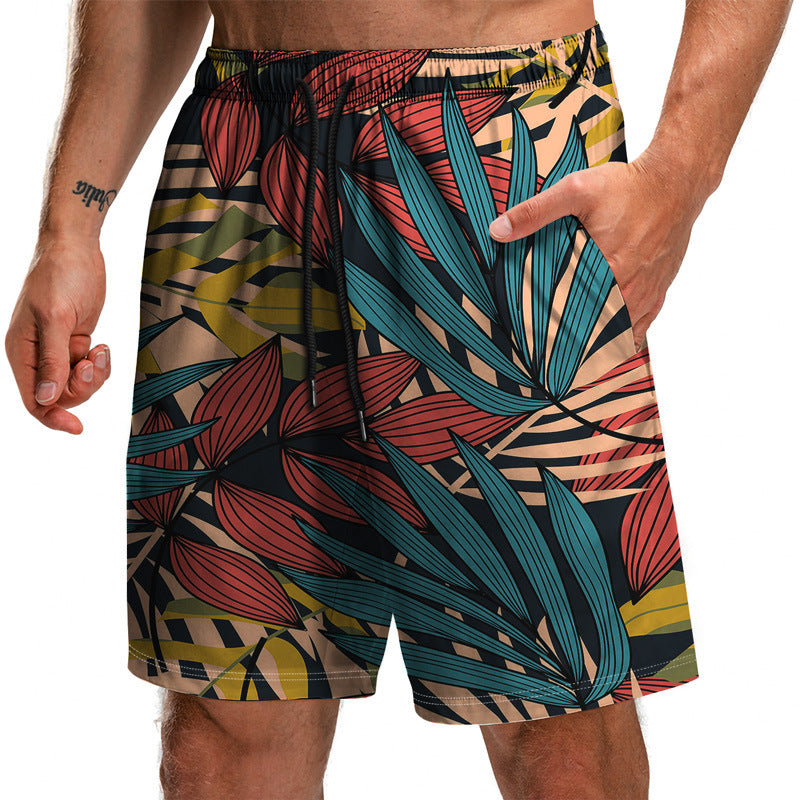 Loose Beach Pants Fashion Casual Shorts Men