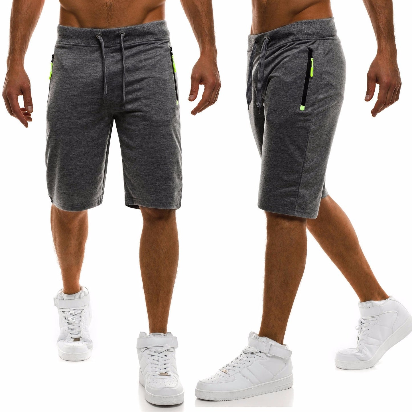 Shorts Sports Fitness Five-Point Pants for mens