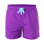 New Men's Beach Pants Sports Casual Short Belt