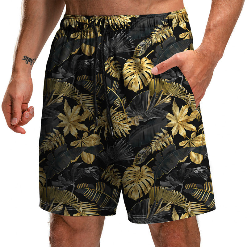 Loose Beach Pants Fashion Casual Shorts Men