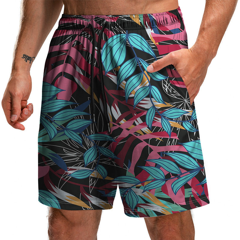 Loose Beach Pants Fashion Casual Shorts Men