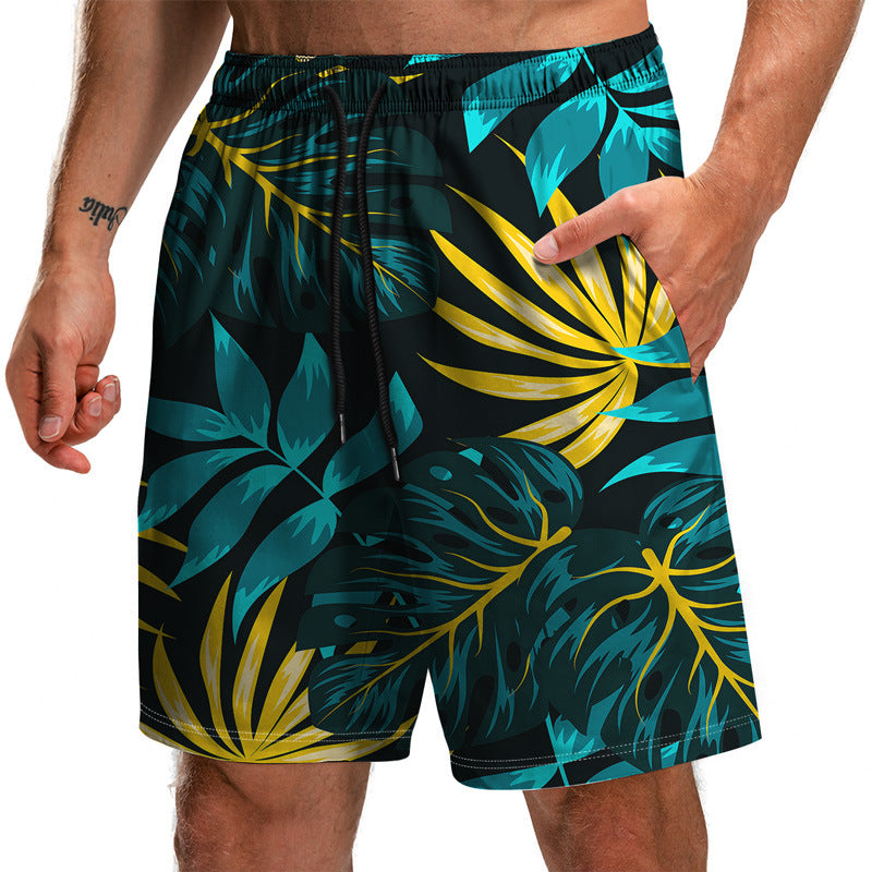 Loose Beach Pants Fashion Casual Shorts Men