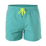 New Men's Beach Pants Sports Casual Short Belt