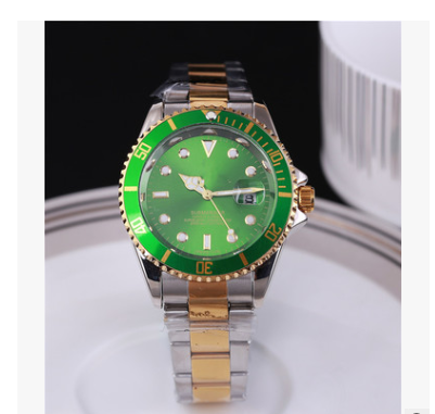 Diving Green Water Ghost Labor Series   Ceramic Classic Business Calendar Watch