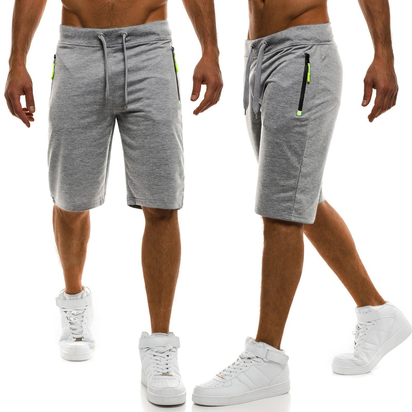 Shorts Sports Fitness Five-Point Pants for mens