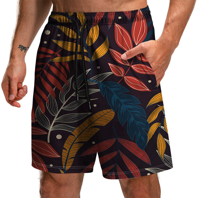 Loose Beach Pants Fashion Casual Shorts Men