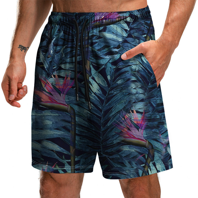 Loose Beach Pants Fashion Casual Shorts Men