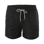 New Men's Beach Pants Sports Casual Short Belt