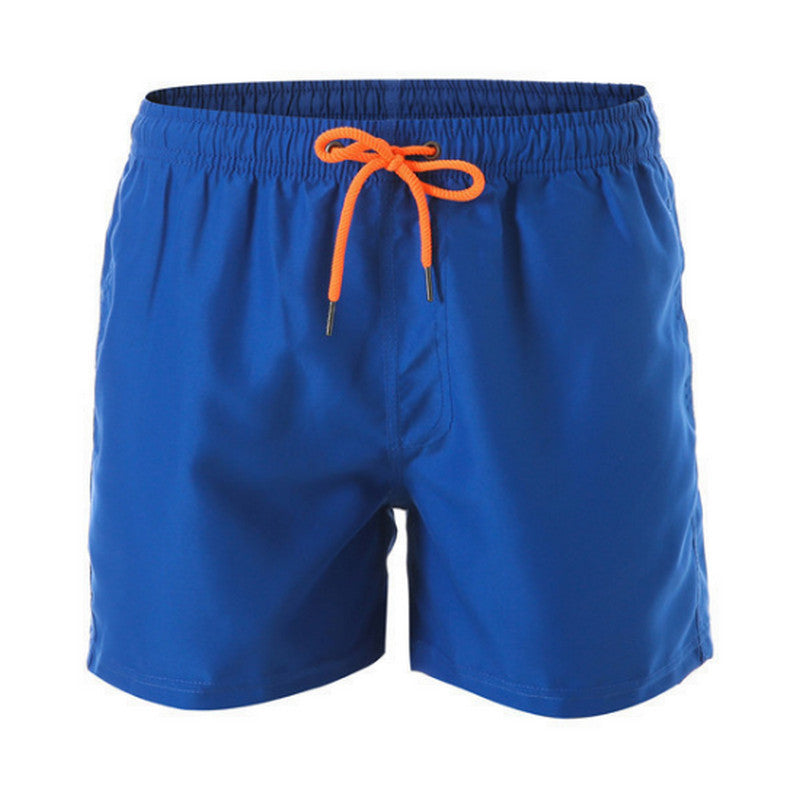 New Men's Beach Pants Sports Casual Short Belt