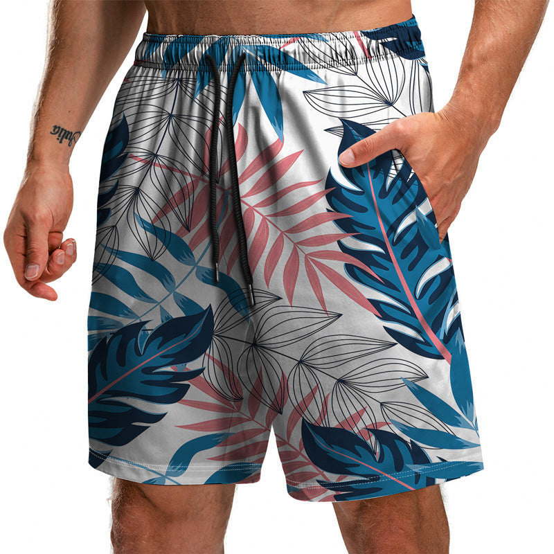 Loose Beach Pants Fashion Casual Shorts Men