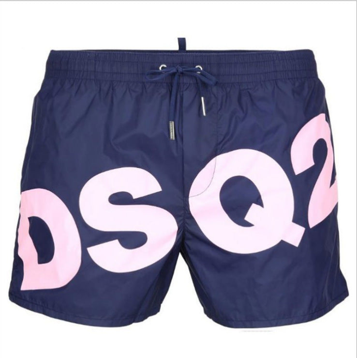 Muscular Men Sweat-absorbent And Quick-drying Three-point Shorts Men