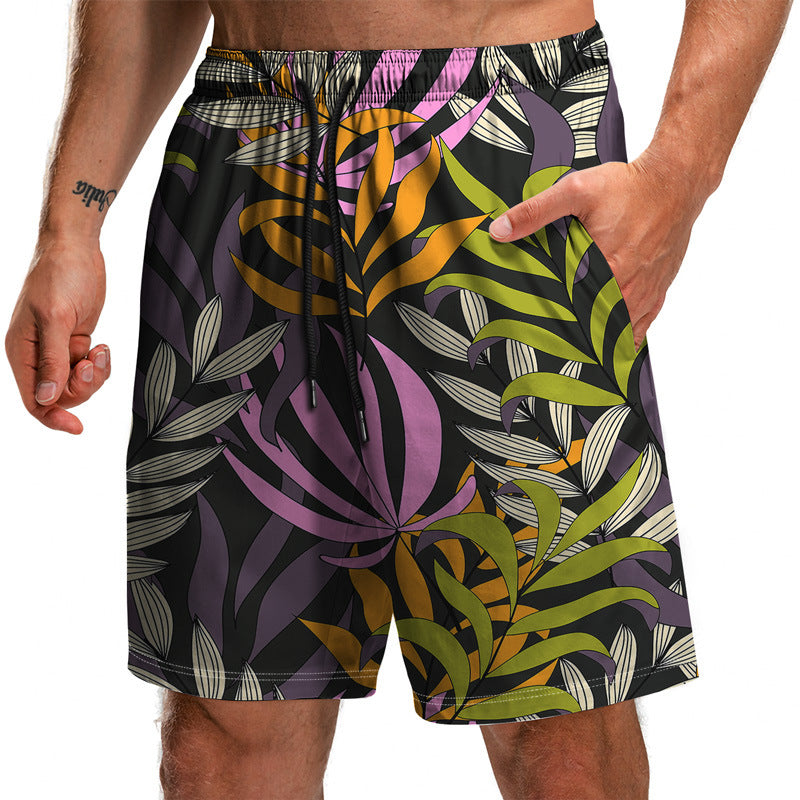 Loose Beach Pants Fashion Casual Shorts Men