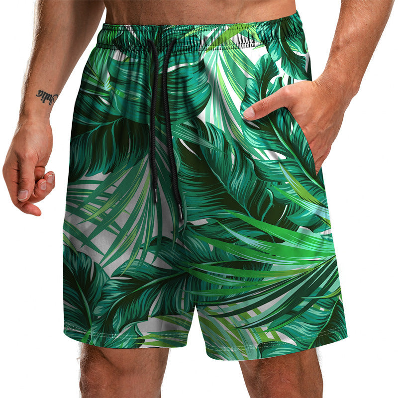 Loose Beach Pants Fashion Casual Shorts Men