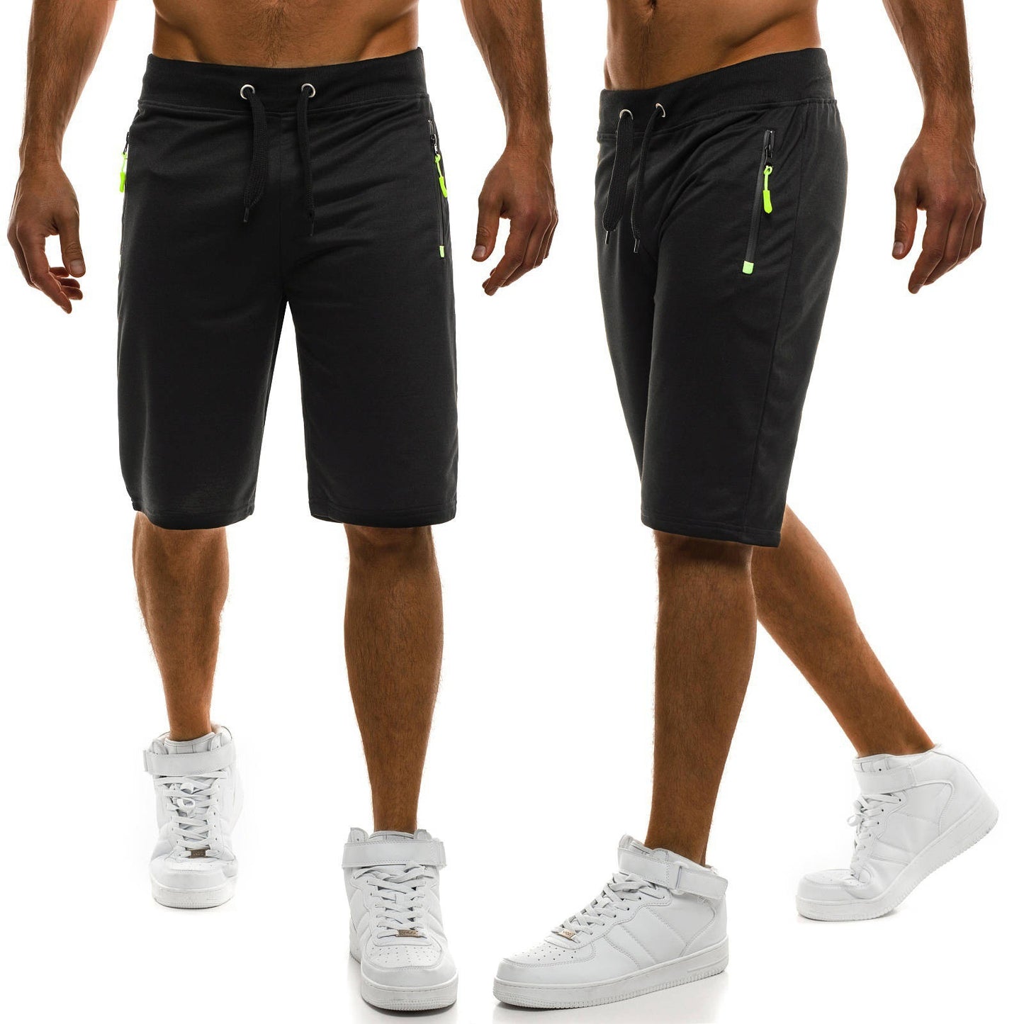 Shorts Sports Fitness Five-Point Pants for mens