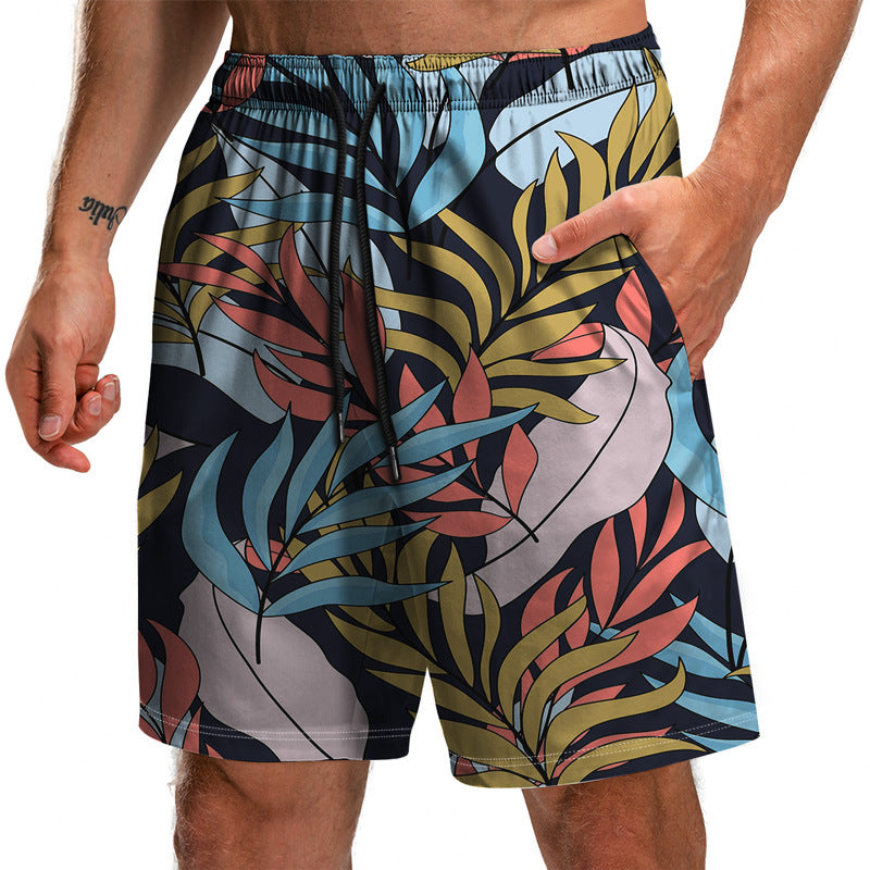 Loose Beach Pants Fashion Casual Shorts Men