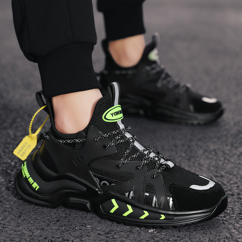 Fashion Sneakers High Top Sport Running Athletic Tennis Walking Shoes Men